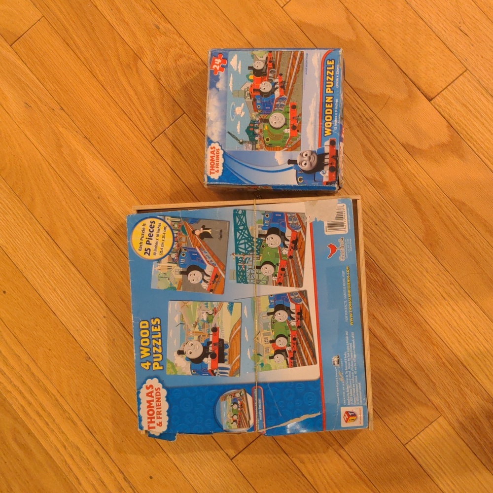 Bundle of Thomas puzzles